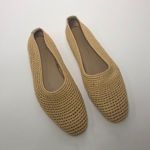 ZARA - raffia loafers